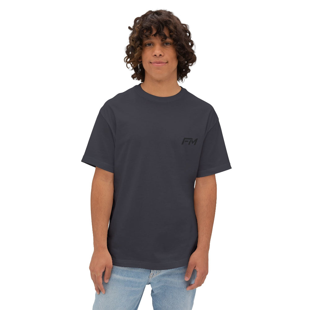 T-shirt oversize gris
